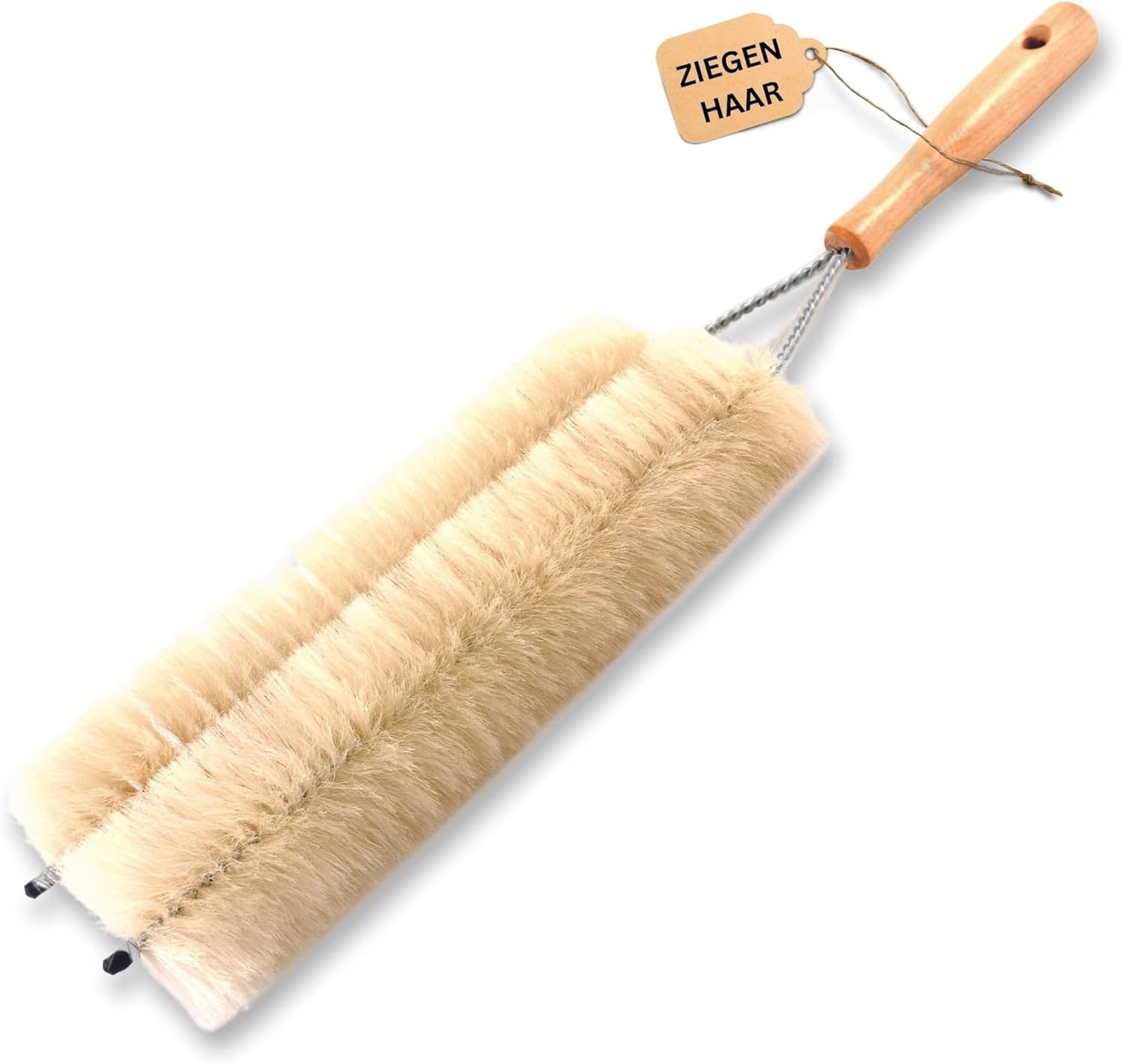 Novaliv Heizk&ouml;rperb&uuml;rste Rippenheizk&ouml;rper Heizungsb&uuml;rste Heizk&ouml;rper Reinigungsb&uuml;rste 47x14cm IDEAL als Heizung Reinigungsb&uuml;rste Rippen 2-Fach Gabel Heizk&ouml;rper-Staubwedel dustoff 