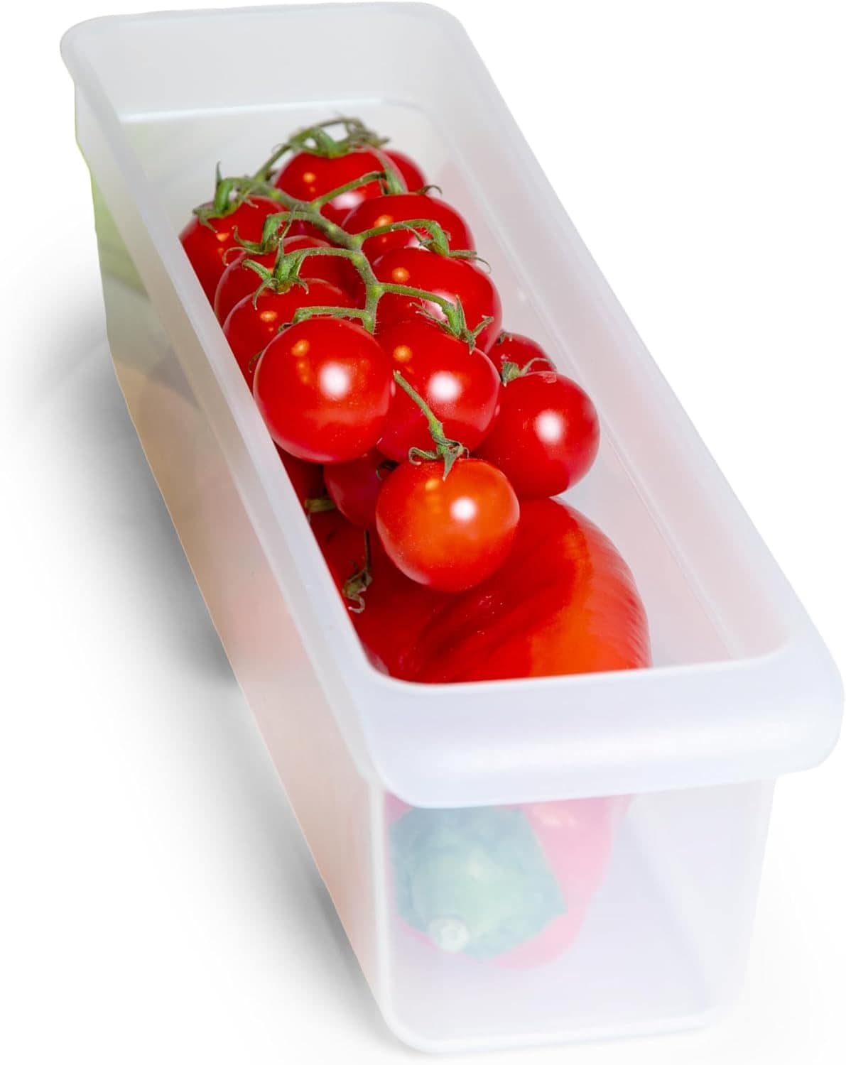 Novaliv K&uuml;hlschrank Organizer 30 ,5 x 7 ,5 x 8 cm BPA-frei Ordnung Made in Germany K&uuml;hlschrankorganizer Lebensmittelecht Aufbewahrung f&uuml;r K&uuml;che Haushalt Sp&uuml;hlmaschinenfest Ordnungssystem K&uuml;hlschrank 