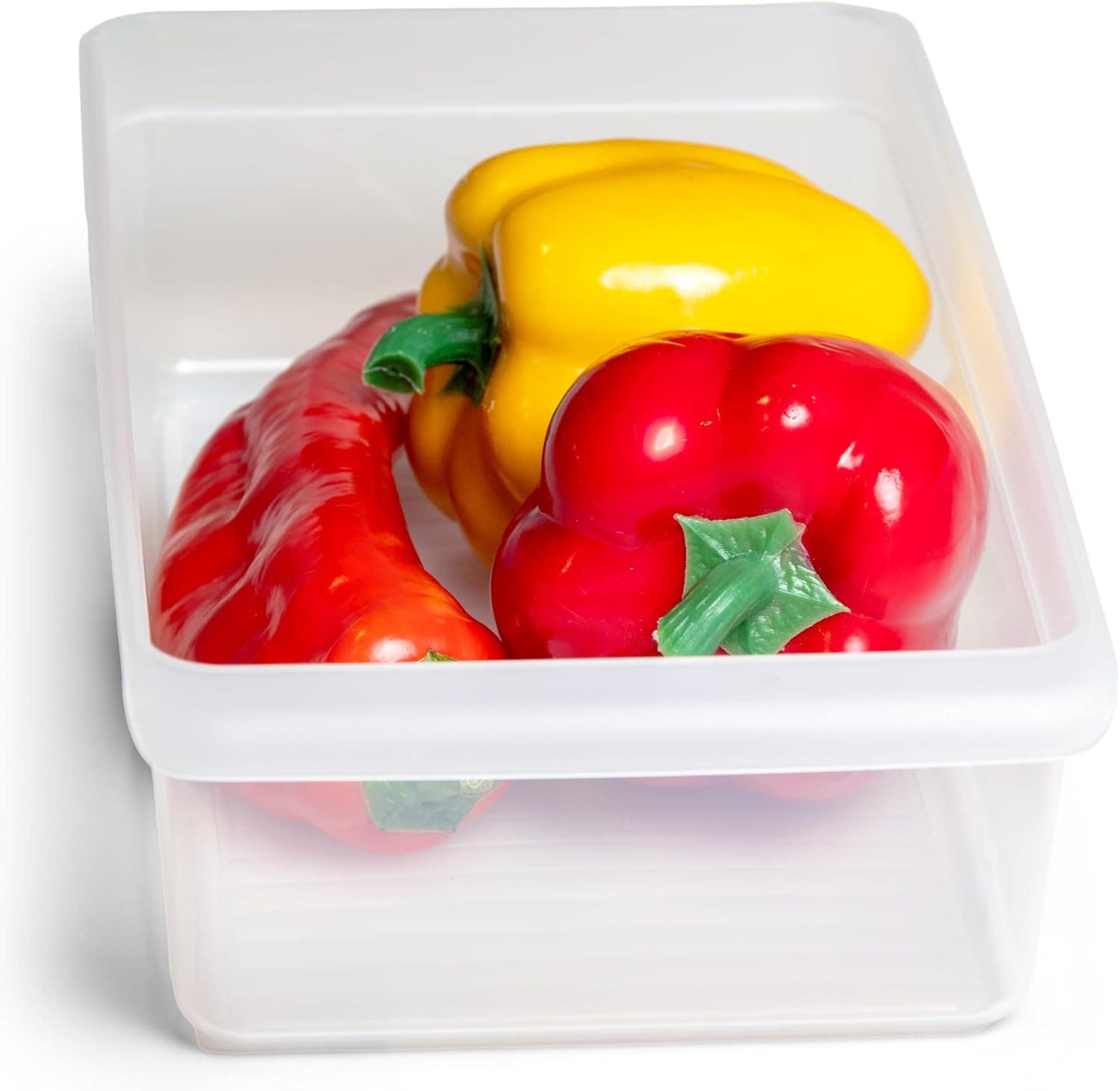 Novaliv K&uuml;hlschrank Organizer 30 ,5 x 7 ,5 x 16 cm BPA-frei Ordnung Made in Germany K&uuml;hlschrankorganiserset Lebensmittelecht Aufbewahrung f&uuml;r K&uuml;che Haushalt Sp&uuml;hlmaschinenfest Ordnungssystem K&uuml;che 