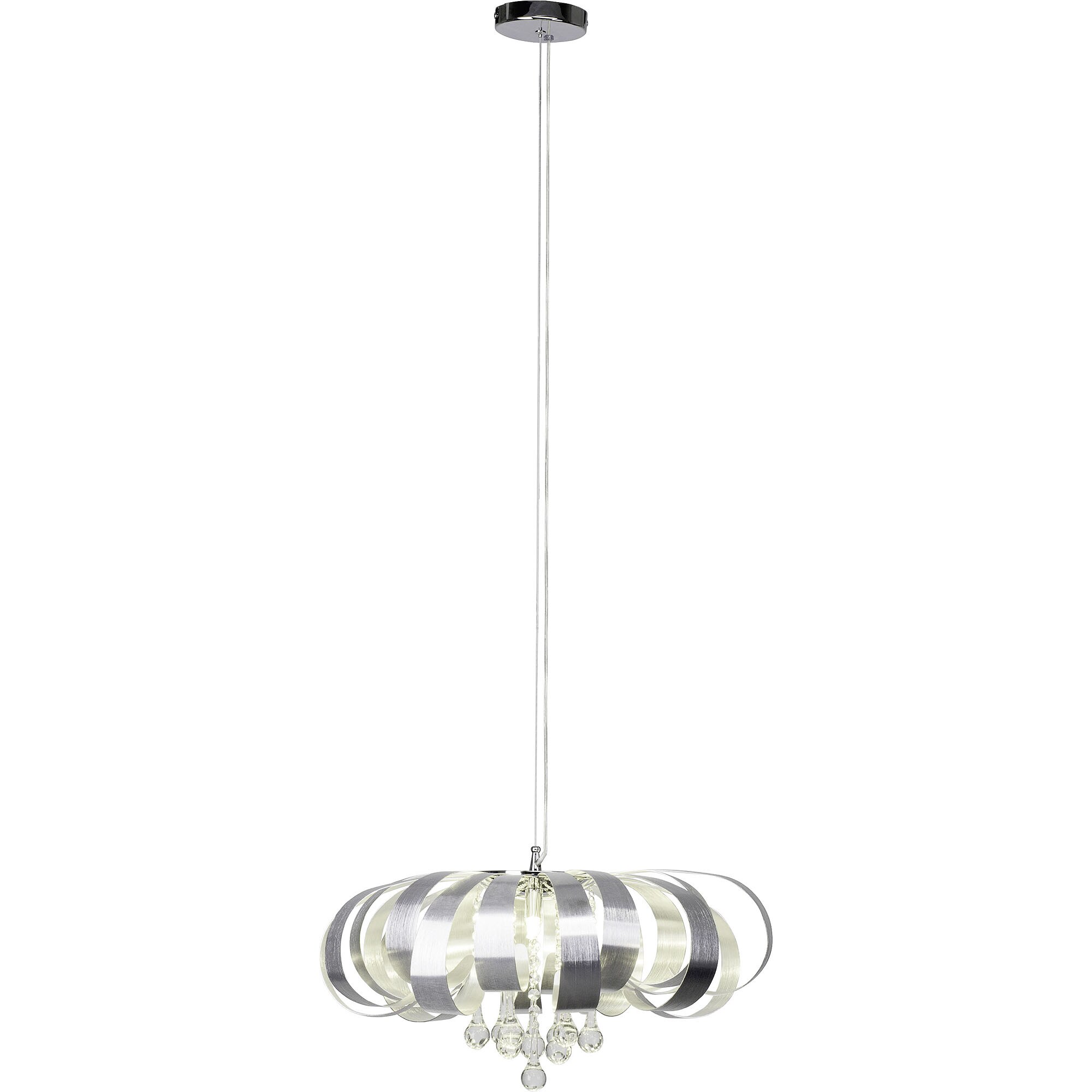 BRILLIANT Lampe Stradivari Pendelleuchte 60cm alu 