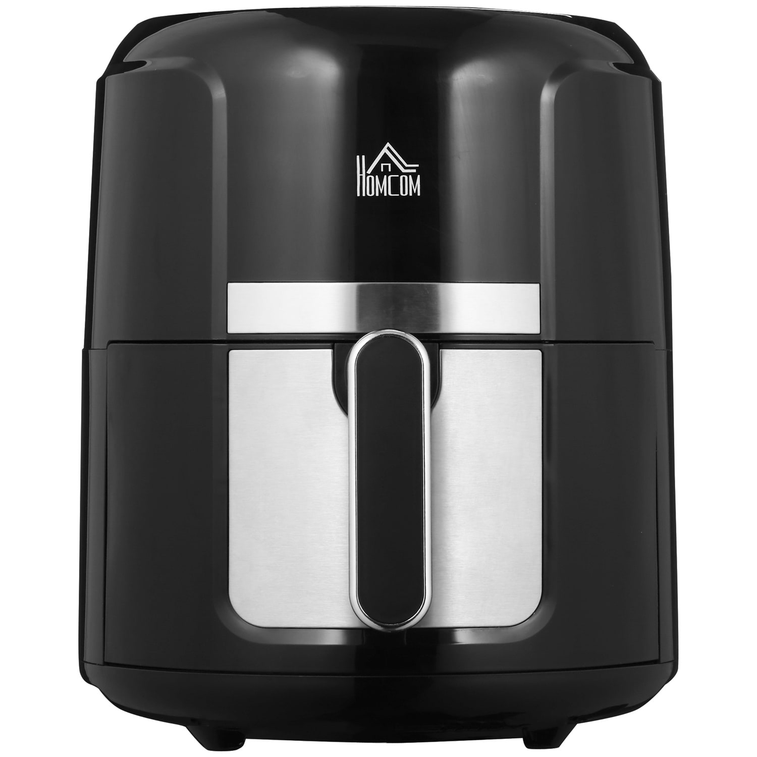 Hei&szlig;luftfritteuse 4L Airfryer mit 12 Programmen, 60 Min Timer, antihaftbeschichtetem Korb, 1300W Fritteuse ohne &Ouml;l, mit &Uuml;berhitzungsschutz, LED-Touch-Display, Schwarz 