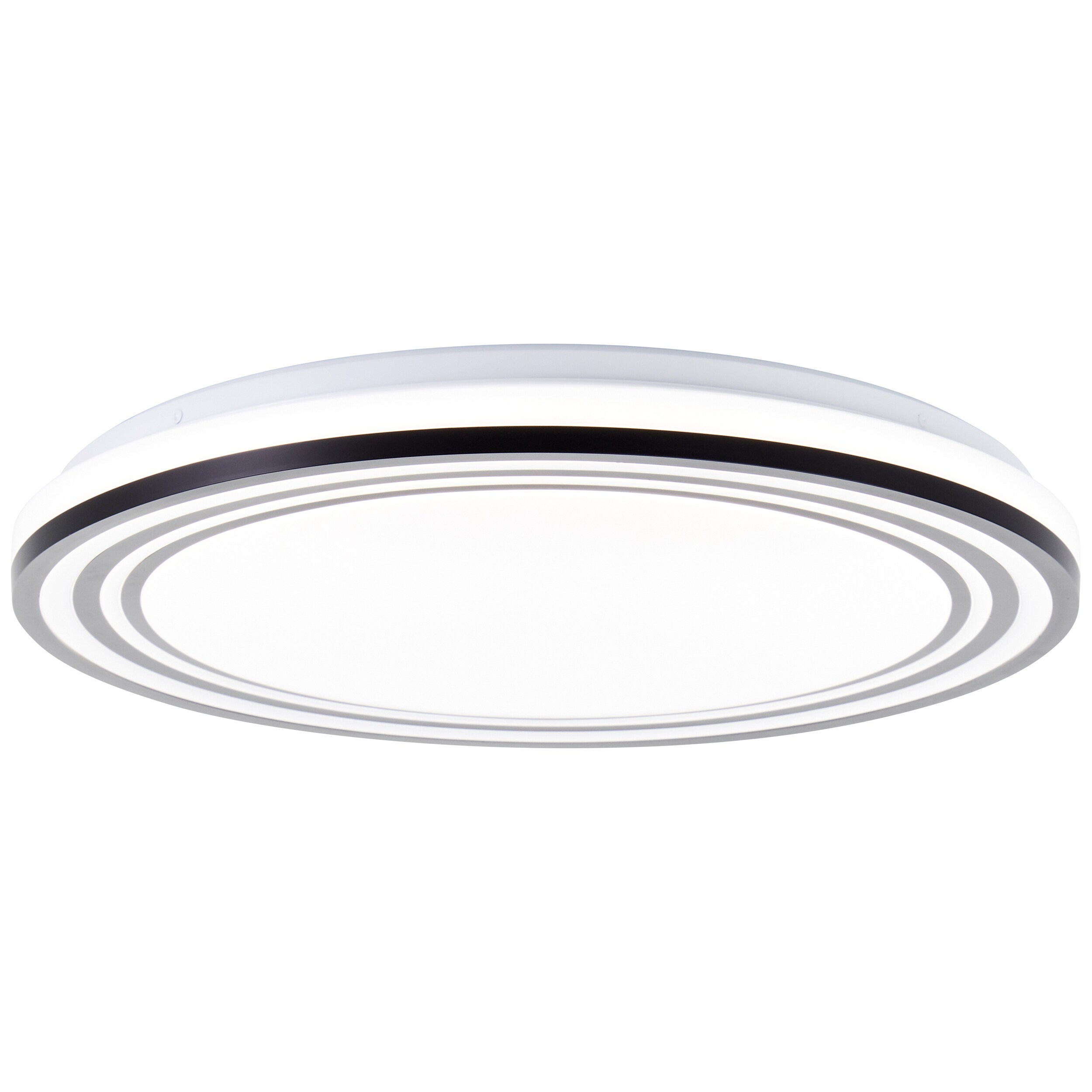 Brilliant LED Wand- und Deckenleuchte Kobana G80568A76 Wohnzimmer, Schlafzimmer Metall/Kunststoff Indoor Decke schwarz - LED fest integriert 