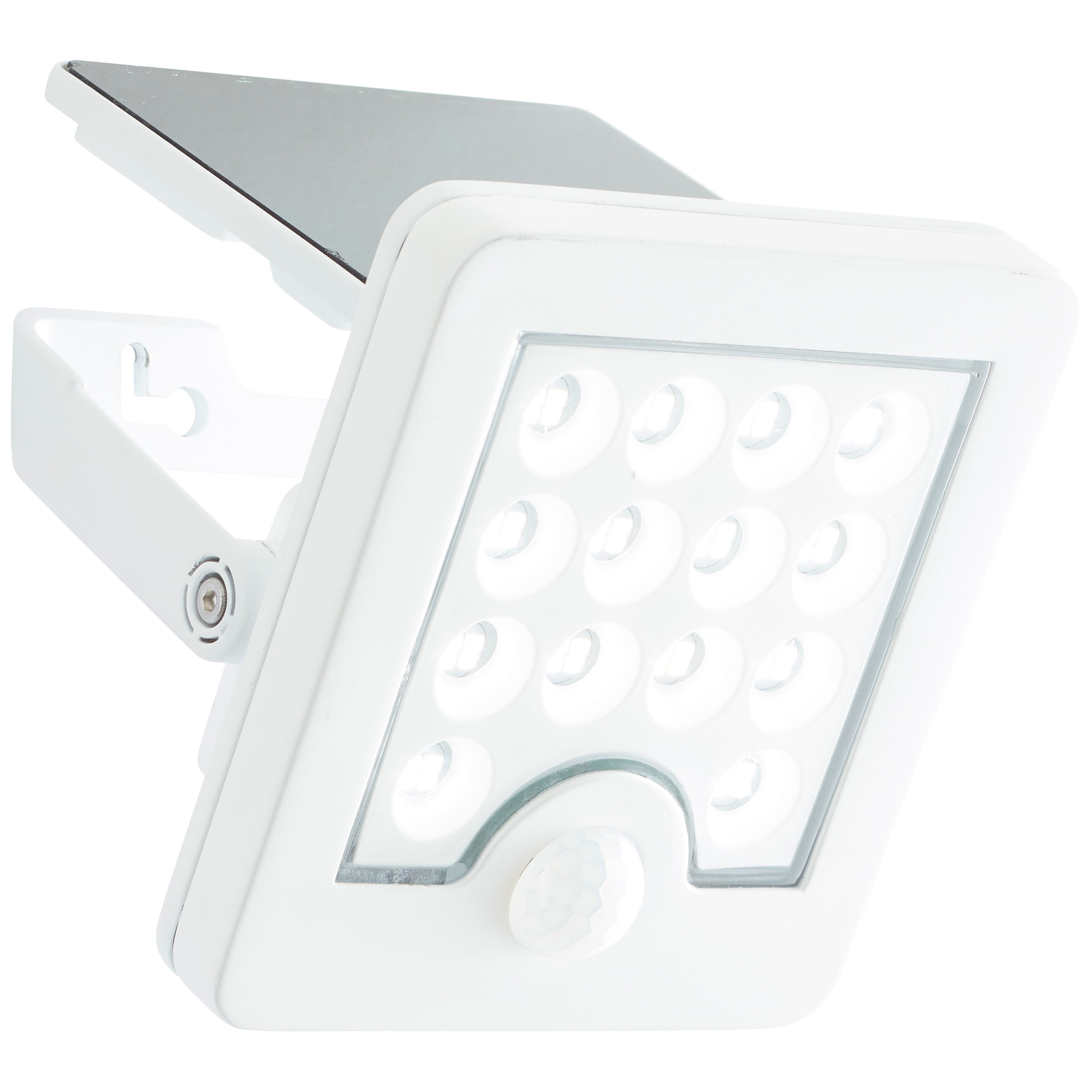 Brilliant LED Wandleuchte Luton G40420/05 Au&szlig;enbereich Kunststoff/Metall Outdoor Wand wei&szlig; - LED fest integriert 