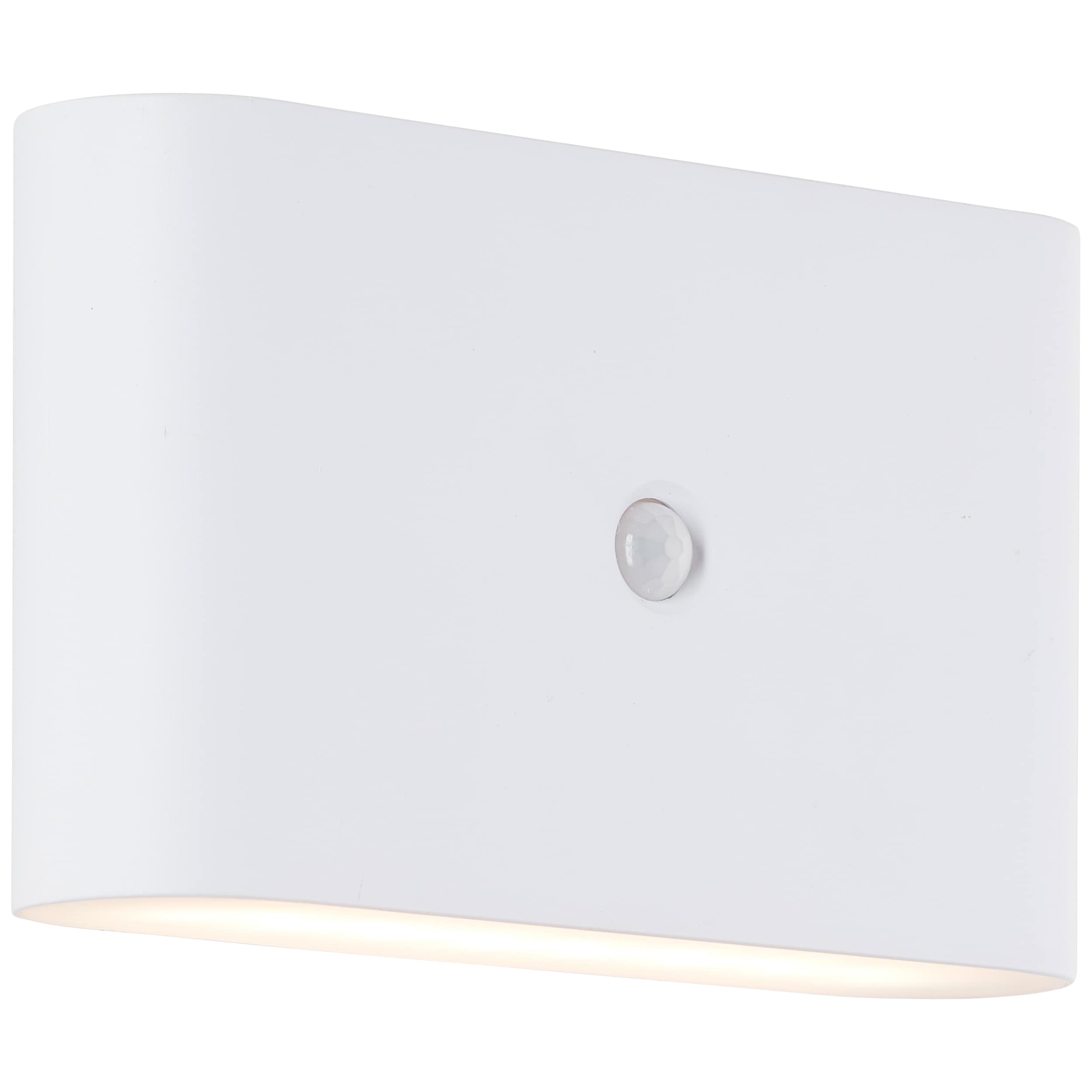 Brilliant LED Wandleuchte Xino G80605/05 Au&szlig;enbereich Kunststoff Outdoor Wand wei&szlig; - LED fest integriert 