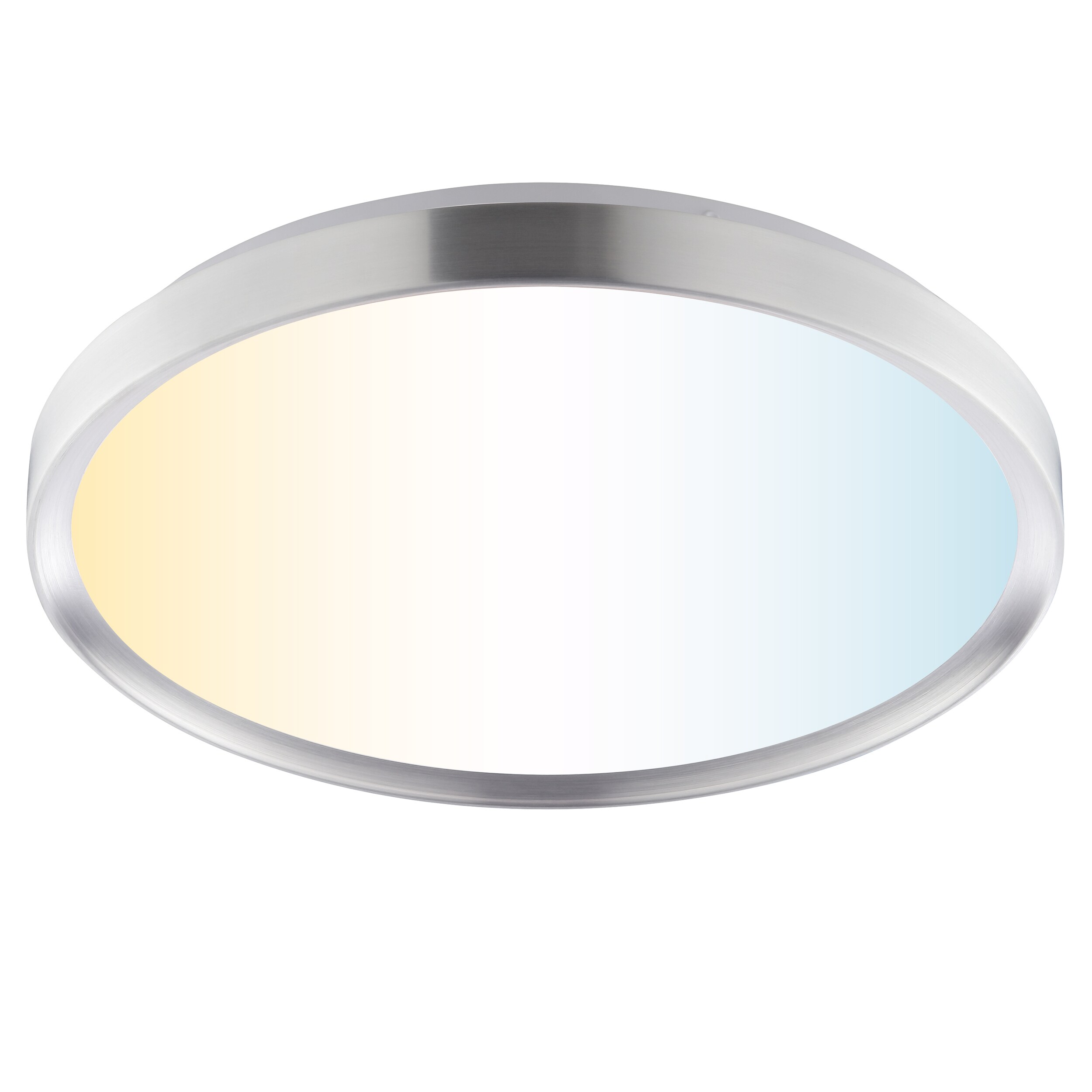 Brilliant LED Deckenleuchte Fancia G81135/13 Wohnzimmer, Schlafzimmer Metall/Kunststoff Indoor Decke eisen/wei&szlig; - LED fest integriert 