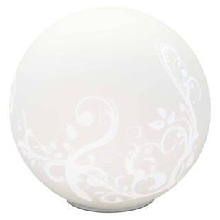 BRILLIANT Lampe Bona Tischleuchte weiß | 1x A60, E27, 60W, geeignet für Normallampen (nicht enthalten) | Mit Schnurzwischenschalter 