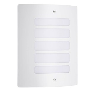 BRILLIANT Lampe Todd Außenwandleuchte weiß | 1x A60, E27, 60W, geeignet für Normallampen (nicht enthalten) | IP-Schutzart: 44 - spritzwassergeschützt 