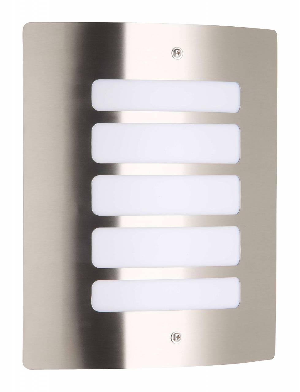 BRILLIANT Lampe Todd Au&szlig;enwandleuchte edelstahl | 1x A60, E27, 60W, geeignet f&uuml;r Normallampen (nicht enthalten) | IP-Schutzart: 44 - spritzwassergesch&uuml;tzt 