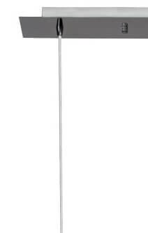 BRILLIANT Lampe Relax Pendelleuchte | online 60W, Marktkauf (nicht E27, A60, bei kürzbar Höhe für A++ E Skala geeignet / chrom/weiß Normallampen In bestellen enthalten) Kabel einstellbar 3x | | der bis 3flg