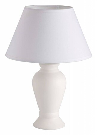 BRILLIANT Lampe Donna Tischleuchte weiß | 1x D45, E14, 40W, geeignet für  Tropfenlampen (nicht enthalten) | Mit Schnurzwischenschalter bei Marktkauf  online bestellen | Standleuchten
