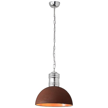 BRILLIANT Lampe Frieda Pendelleuchte 41cm rostfarbend | 1x A60, E27, 60W,  geeignet für Normallampen (nicht enthalten) | Kette ist kürzbar bei  Marktkauf online bestellen