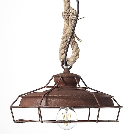 BRILLIANT Lampe Peter Pendelleuchte 30cm rostfarbend | 1x A60, E27, 60W,  geeignet für Normallampen (nicht enthalten) | Für LED-Leuchtmittel geeignet  bei Marktkauf online bestellen