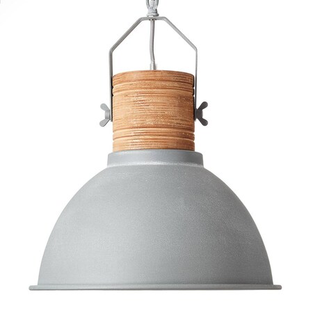 BRILLIANT online Marktkauf bestellen Pendelleuchte (nicht bei Kette kürzbar 1x | Lampe Normallampen A60, Frida E27, | 39cm 60W, enthalten) geeignet ist für beton/holz