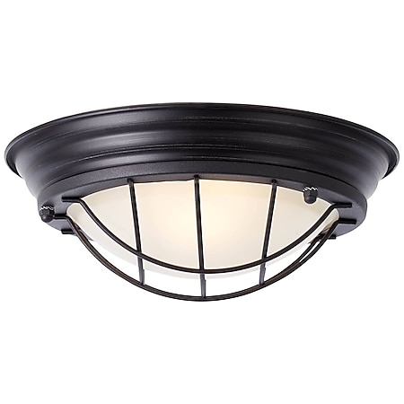 BRILLIANT Lampe Typhoon Wand- und Deckenleuchte 29cm schwarz | 1x A60, E27,  30W, geeignet für Normallampen (nicht enthalten) | Für LED-Leuchtmittel  geeignet bei Marktkauf online bestellen
