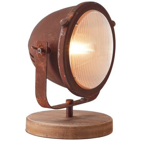 | | Tischleuchte online E27, Marktkauf Carmen bestellen Mit bei (nicht BRILLIANT für A60, rostfarbend 40W, Lampe enthalten) Normallampen Schnurzwischenschalter geeignet 1x