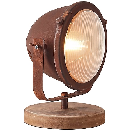 BRILLIANT Lampe Carmen Tischleuchte rostfarbend | 1x A60, E27, 40W, geeignet  für Normallampen (nicht enthalten) | Mit Schnurzwischenschalter bei  Marktkauf online bestellen