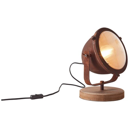 BRILLIANT Lampe Schnurzwischenschalter (nicht | Carmen für E27, enthalten) rostfarbend | bei A60, 1x 40W, Normallampen Mit geeignet Marktkauf online bestellen Tischleuchte