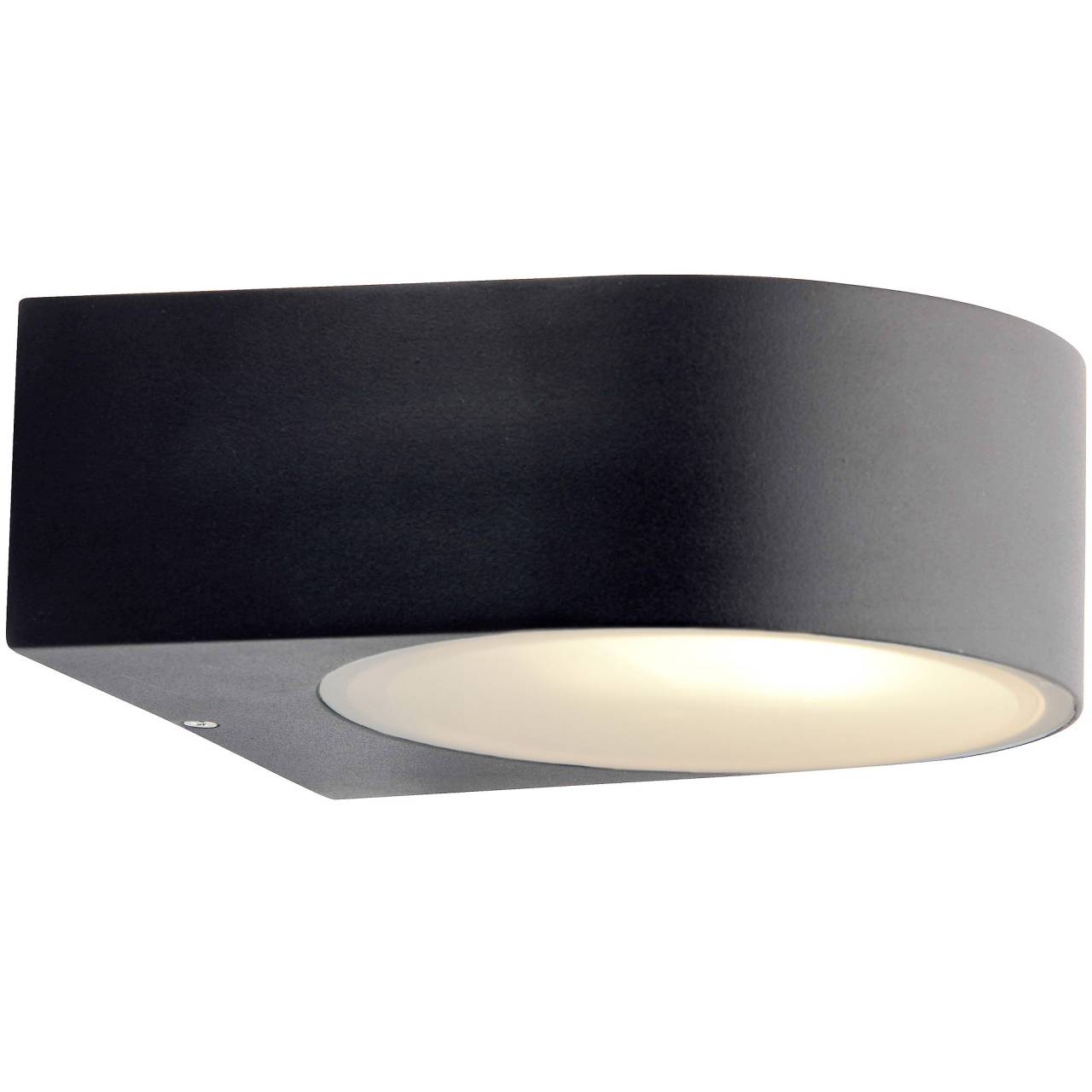 BRILLIANT Lampe Tyler Au&szlig;enwandleuchte schwarz | 1x A60, E27, 60W, geeignet f&uuml;r Normallampen (nicht enthalten) | IP-Schutzart: 44 - spritzwassergesch&uuml;tzt 