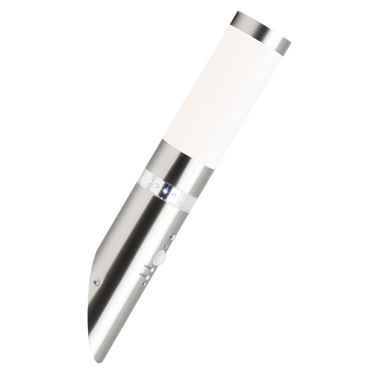 Brilliant Torche murale Bole argent