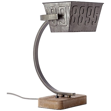 BRILLIANT Lampe Drake Tischleuchte schwarz stahl/braun | 1x A60, E27, 40W,  geeignet für Normallampen (nicht enthalten) | Mit Kippschalter bei  Marktkauf online bestellen