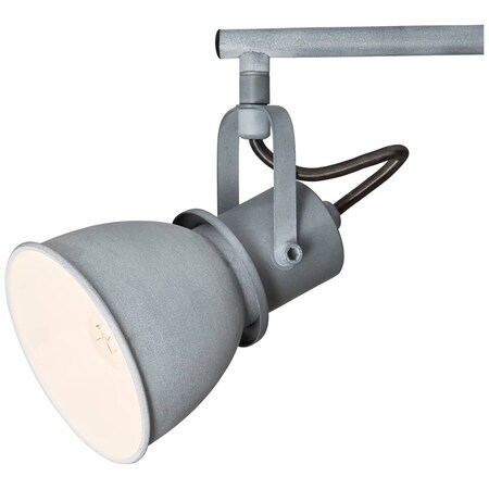schwenkbar geeignet BRILLIANT Tropfenlampen Beton Bogart bestellen 2flg Lampe bei | (nicht enthalten) 25W, | Spotrohr E14, Marktkauf für grau D45, online Köpfe 2x
