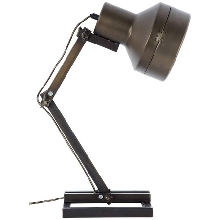 Mit Lampe | A60, (nicht enthalten) Normallampen 28W, schwarz Schnurzwischenschalter Hardwork für BRILLIANT E27, geeignet bestellen online bei Tischleuchte | Marktkauf 1x stahl