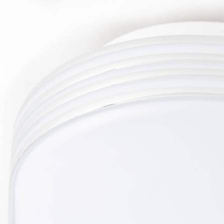 durch | LED-Einsatz weiß/chrom LED langlebig BRILLIANT Wand- 34x34cm bei | LED und bestellen Deckenleuchte (1900lm, 1x und Lampe 3000K) Marktkauf Ariella online 24W Energiesparend integriert,