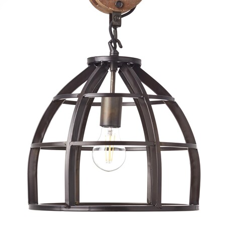 BRILLIANT Lampe Matrix Pendelleuchte 34cm schwarz antik | 1x G95, E27, 60W,  geeignet für Normallampen (nicht enthalten) | Kette ist kürzbar bei  Marktkauf online bestellen
