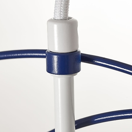 BRILLIANT Lampe Ezra Pendelleuchte 31cm hellblau/weiß | 1x A60, E27, 60W,  geeignet für Normallampen (nicht enthalten) | Kabel kürzbar bei Marktkauf  online bestellen