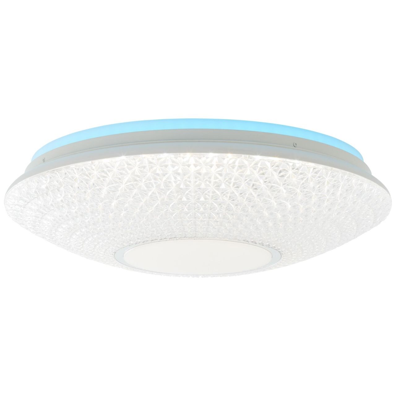 BRILLIANT Lampe Lucian LED Deckenleuchte 50cm wei&szlig; | 1x 32W LED integriert, (3125lm, 3000-6000K) | Stufenlos dimmbar - Bild 1