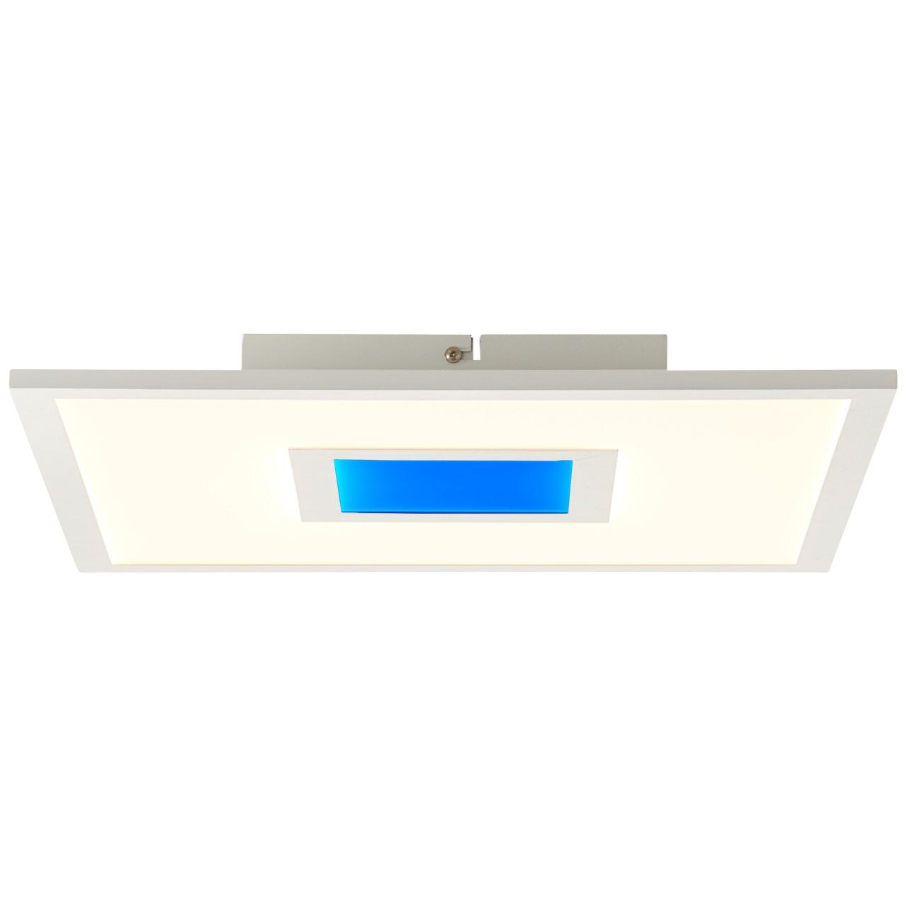 BRILLIANT Lampe Odella LED Deckenaufbau-Paneel 40x40cm wei&szlig; | 1x 25W LED integriert, (2480lm, 2700-6500K) | RGB-Dekolicht f&uuml;r farbenfrohe Akzentbeleuchtung 