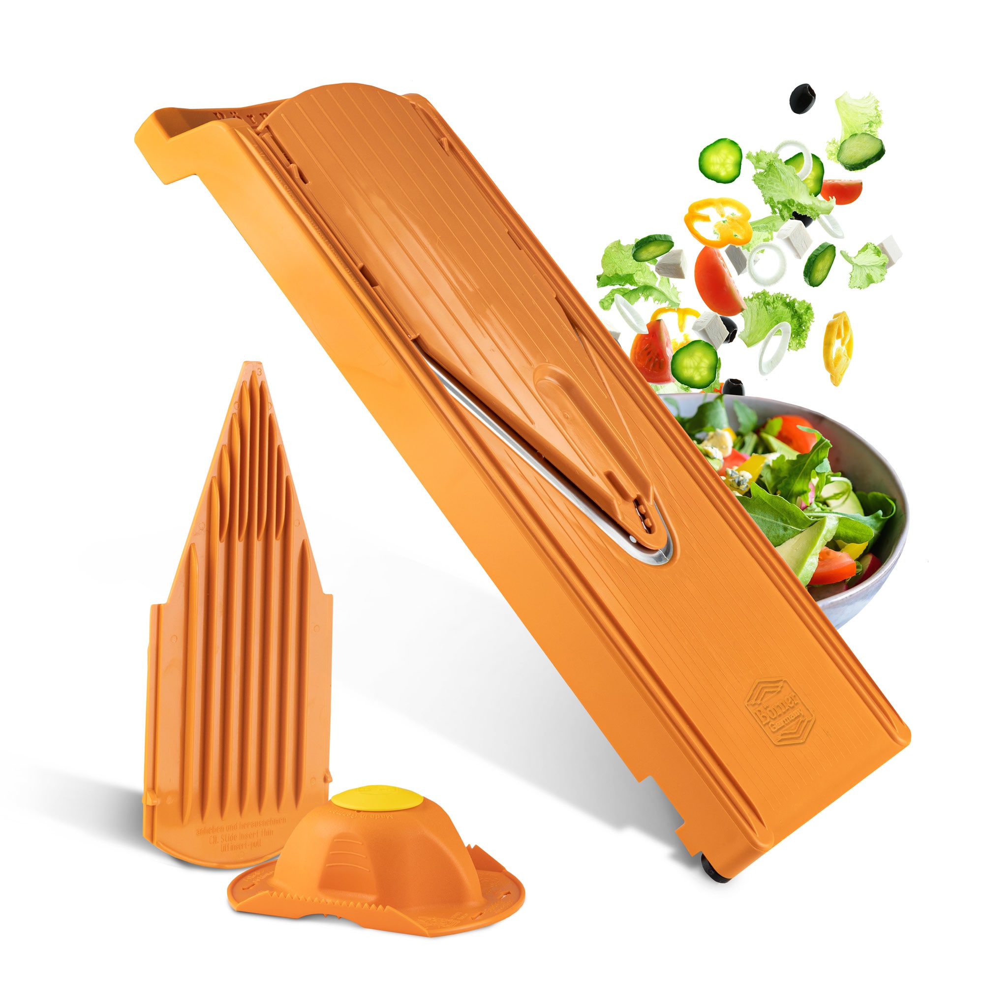 B&ouml;rner V3 Hobel Basis Set Gem&uuml;sehobel Gem&uuml;seschneider K&uuml;chenreibe Gem&uuml;sereibe vegan Kartoffelschneider 