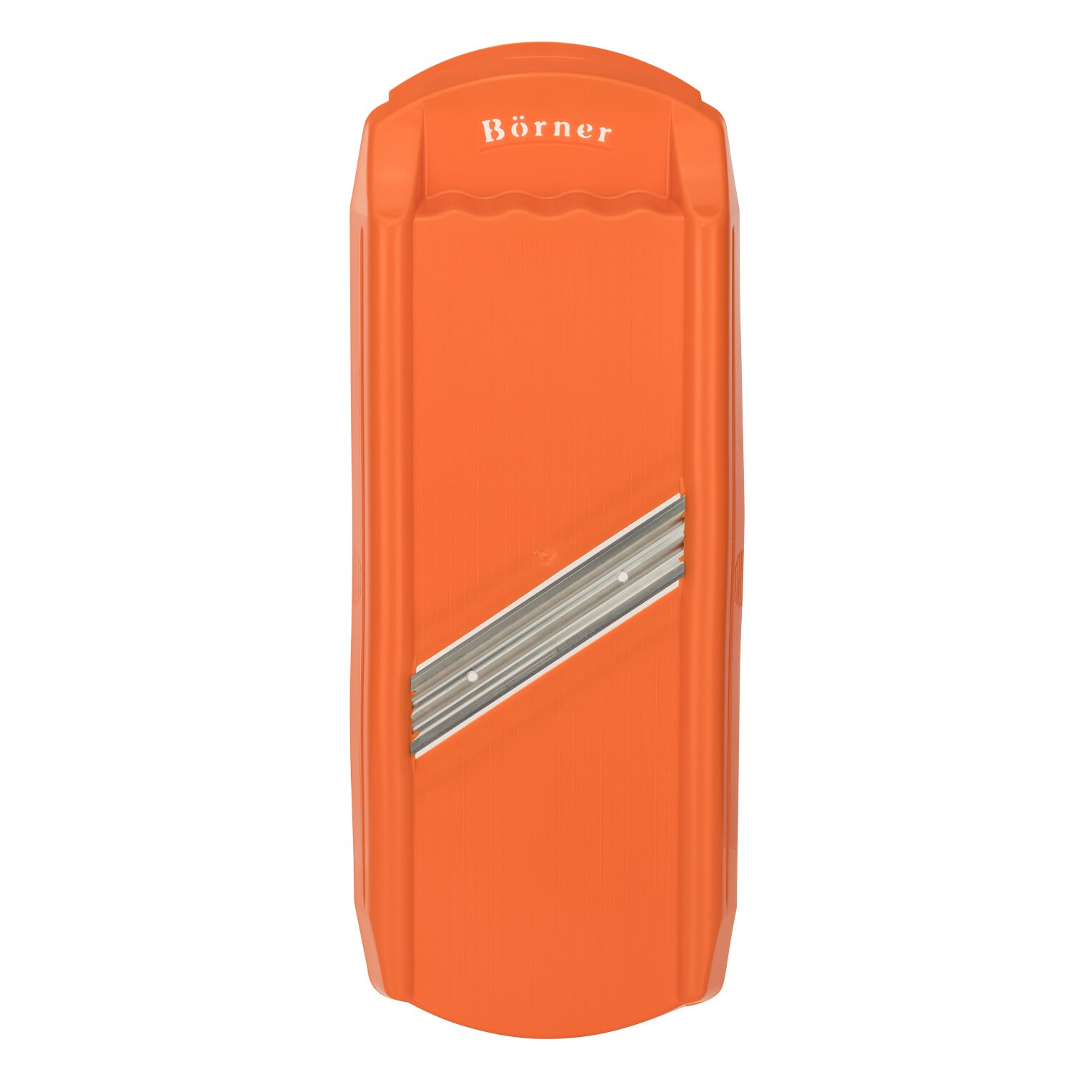 B&ouml;rner Scheibenschneider orange Krauthobel Gurkenschneider Tomatenschneider Kartoffelschneider Gem&uuml;sehobel Gem&uuml;seschneider Gem&uuml;sereibe 