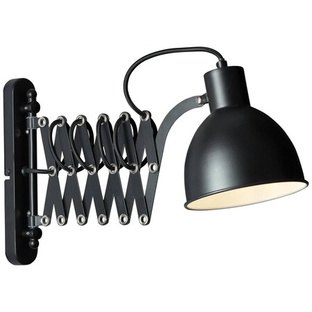 BRILLIANT Lampe Sandra 2 Wandleuchte 1x 40W, Für geeignet Marktkauf bestellen | Leuchtmittel matt schwenkbar nicht geeignet D45, schwarz enthalten LED- | Kopf online bei für | Tropfenlampen E14