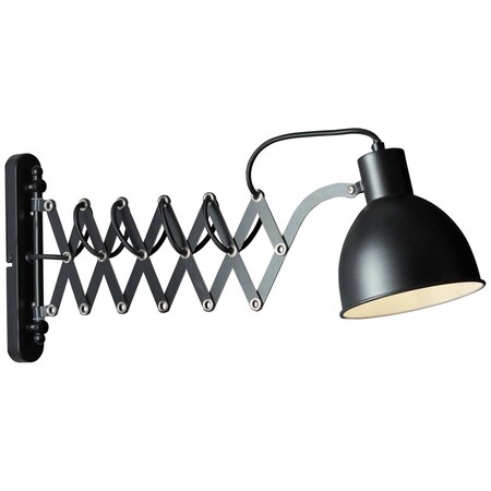 BRILLIANT Lampe Sandra 2 Wandleuchte | schwenkbar 1x Leuchtmittel E14, schwarz 40W, | online Für geeignet Tropfenlampen geeignet Marktkauf enthalten für | nicht LED- bei bestellen Kopf matt D45