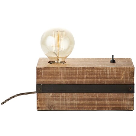 BRILLIANT Lampe Woodhill 1x Mit E27, antik/schwarz online bei LED-Leuchtmittel Normallampen n. A60, geeignet bestellen 30W, Kippschalter ent. Für g.f. | | Marktkauf | Tischleuchte