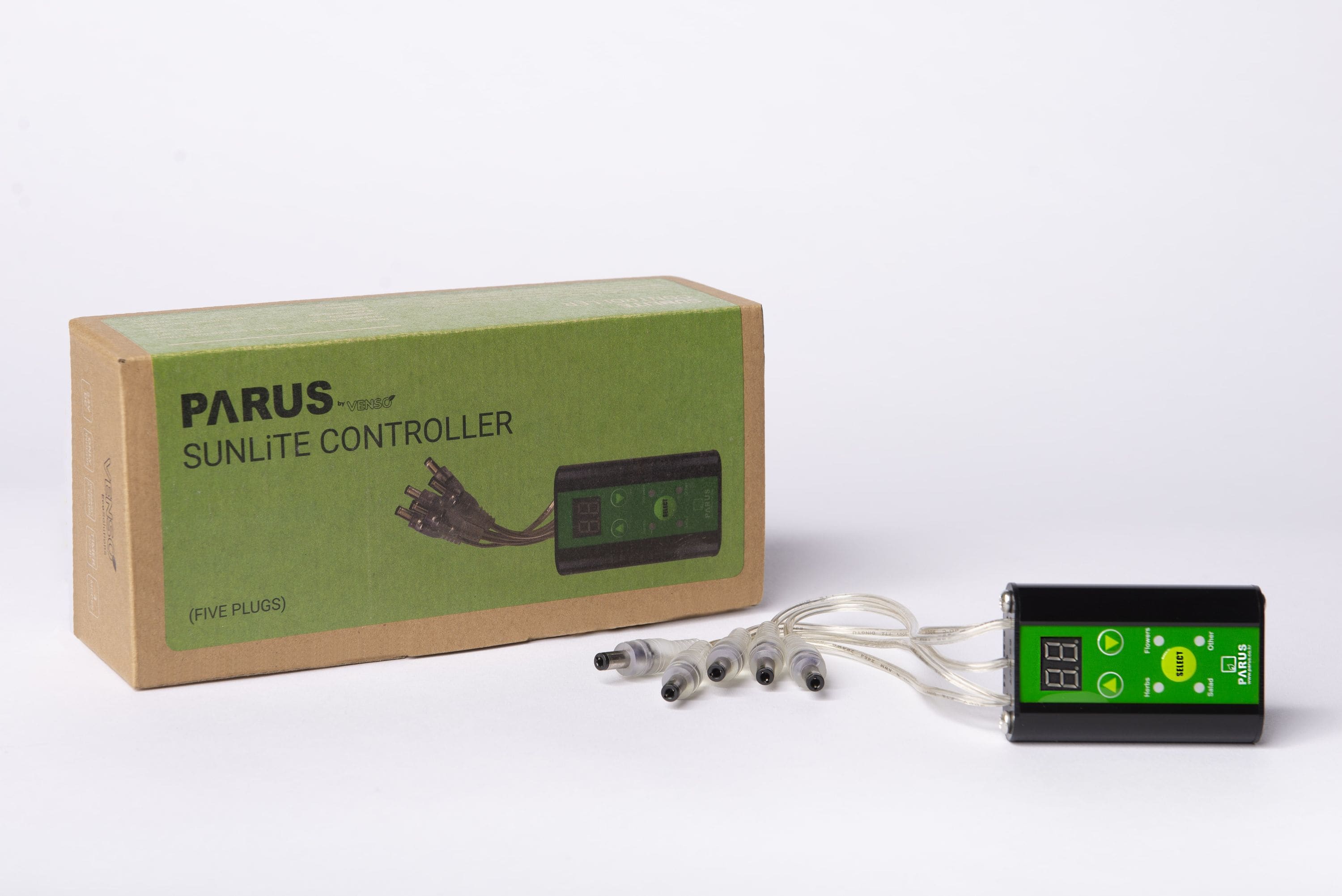 Parus by Venso SUNLiTE Steuerger&auml;t 5-fach , LED Wachstumslampe, Grow Light f&uuml;r Zimmerpflanzen und Gr&uuml;npflanzen 