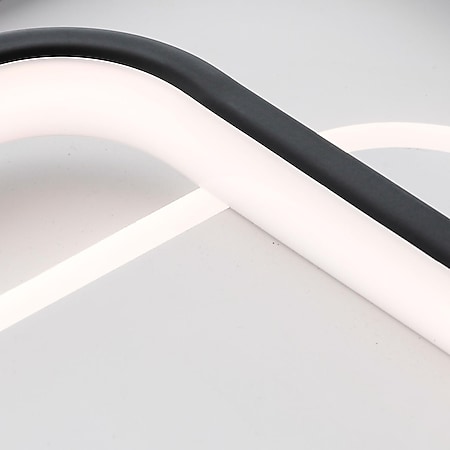 BRILLIANT Lampe, Cava LED Deckenleuchte 40x40cm weiß/schwarz, 1x LED  integriert, 41.4W LED integriert, (5373lm, 3000K), Energiesparend und  langlebig durch LED-Einsatz bei Marktkauf online bestellen