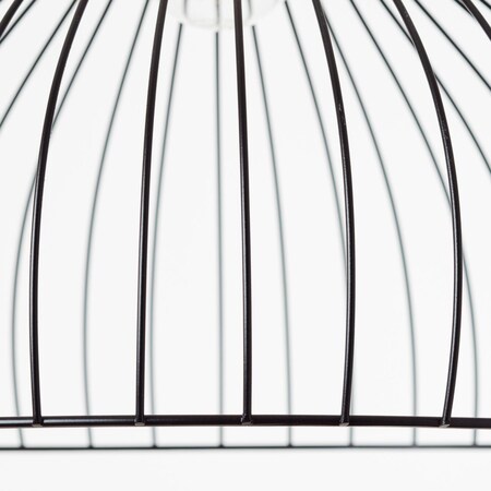 Billigwaren BRILLIANT Lampe, Blacky Pendelleuchte 40cm E27, online / in matt, bei Höhe 40W, kürzbar schwarz der 1x Kabel A60, einstellbar Marktkauf bestellen