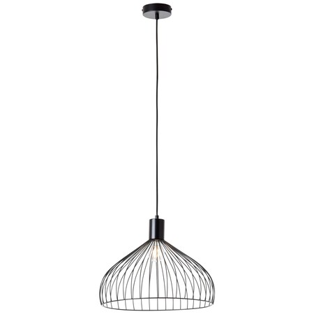 BRILLIANT Lampe, Blacky Pendelleuchte 40cm schwarz matt, 1x A60, E27, 40W,  Kabel kürzbar / in der Höhe einstellbar bei Marktkauf online bestellen | Pendelleuchten