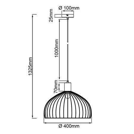 BRILLIANT Lampe, Blacky Pendelleuchte 40cm schwarz matt, 1x A60, E27, 40W,  Kabel kürzbar / in der Höhe einstellbar bei Marktkauf online bestellen | Pendelleuchten