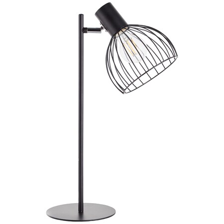 BRILLIANT Lampe, Blacky Tischleuchte schwarz Mit matt, 40W, Schnurzwischenschalter bei bestellen E27, Marktkauf 1x online A60