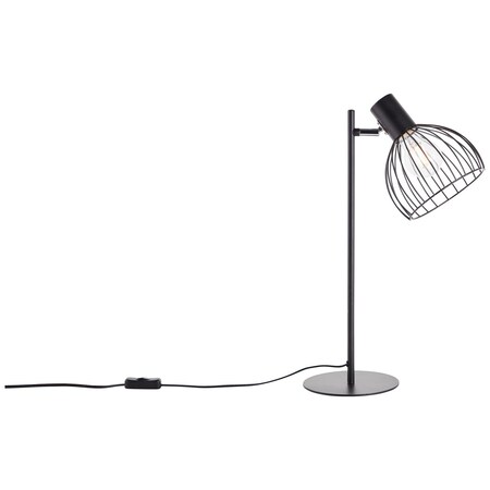 BRILLIANT Lampe, Blacky 1x online 40W, E27, Tischleuchte bei Mit schwarz matt, Marktkauf Schnurzwischenschalter A60, bestellen
