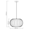 BRILLIANT Lampe, Silemia Pendelleuchte 1flg schwarz matt, 1x A60, E27, 52W,  Kabel kürzbar / in der Höhe einstellbar bei Marktkauf online bestellen