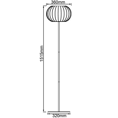 BRILLIANT Lampe, Silemia Standleuchte 1flg Fußschalter E27, 52W, A60, bei Marktkauf schwarz Mit matt, online bestellen 1x