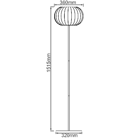 BRILLIANT Lampe, Silemia Standleuchte 1flg schwarz matt, 1x A60, E27, 52W,  Mit Fußschalter bei Marktkauf online bestellen