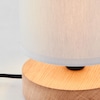 BRILLIANT Lampe, Vonnie Tischleuchte grau/holz, 1x A60, E27, 25W, Holz aus  nachhaltiger Waldwirtschaft (FSC) bei Marktkauf online bestellen