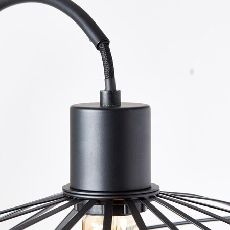 BRILLIANT Lampe, Wandleuchte schwarz bei E27, 52W, Leika LED-Leuchtmittel online bestellen Marktkauf A60, geeignet Für matt, 1x
