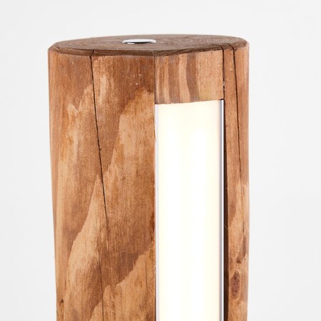 Holz aus bestellen bei (800lm, (FSC) Marktkauf Waldwirtschaft 1x 8W Lampe, integriert, Tischleuchte nachhaltiger LED online LED gebeizt, integriert, 3000K), kiefer Odun LED BRILLIANT