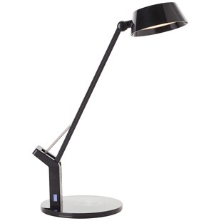 BRILLIANT Lampe, Kaila LED Tischleuchte mit Induktionsladeschale schwarz, 1x LED integriert, 8W LED integriert, (710lm, 3100-6100K), Kabelloses Aufladen von mobilen Geräten 